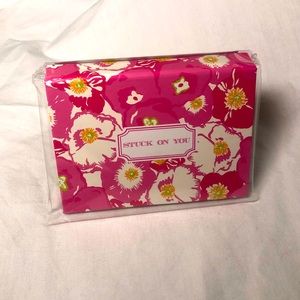 Lilly Pulitzer- Stuck on You sticky notes/wfh item